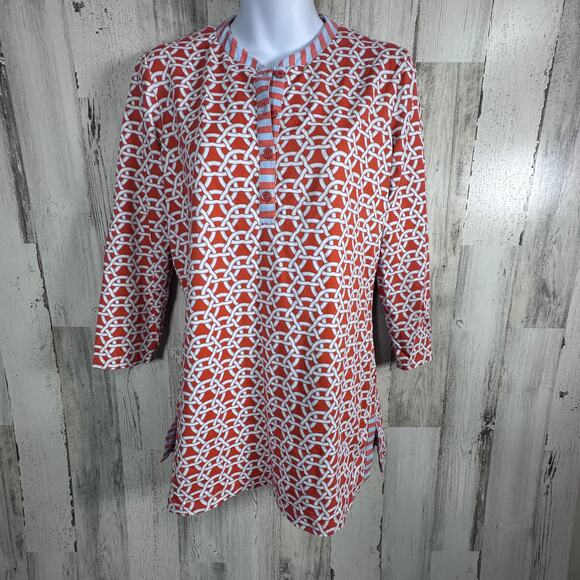 J.McLaughlin Coral Blue Athletic Dress Sz S MSRP $215 Performance Stretch - Picture 1 of 9